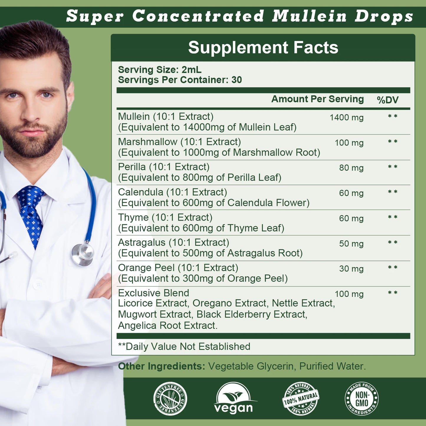 Mullein Lung Support Drops