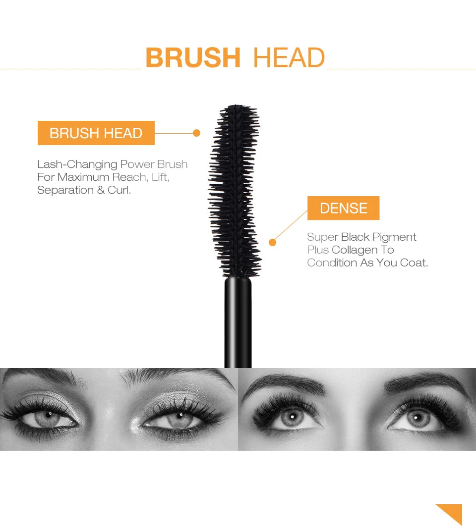 3D Lengthening Black Mascara