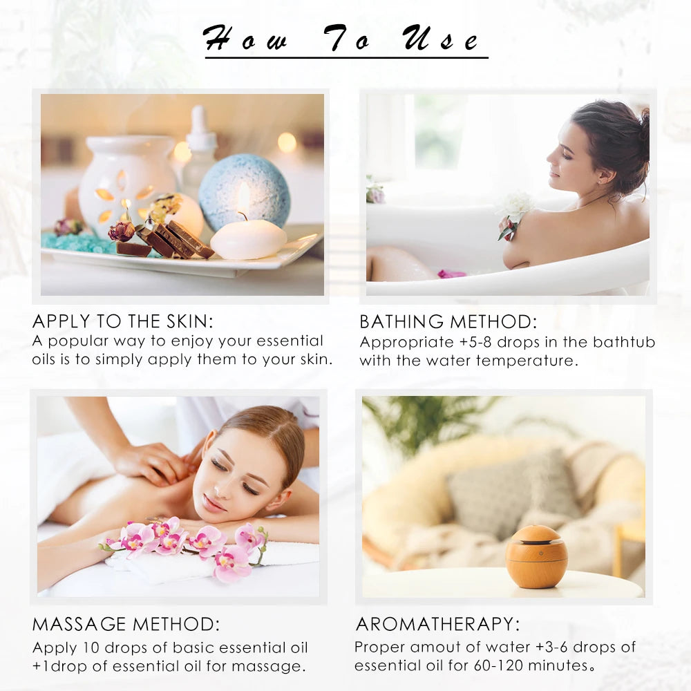 Natural Essential Oil Set