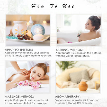 Natural Essential Oil Set