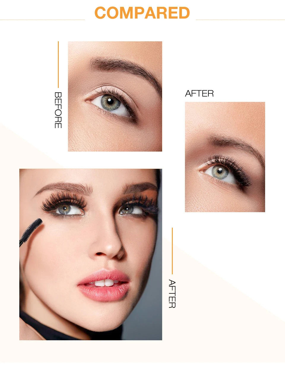 3D Lengthening Black Mascara