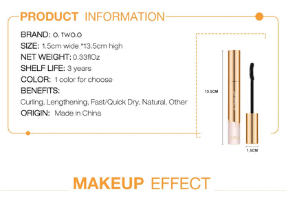 3D Lengthening Black Mascara