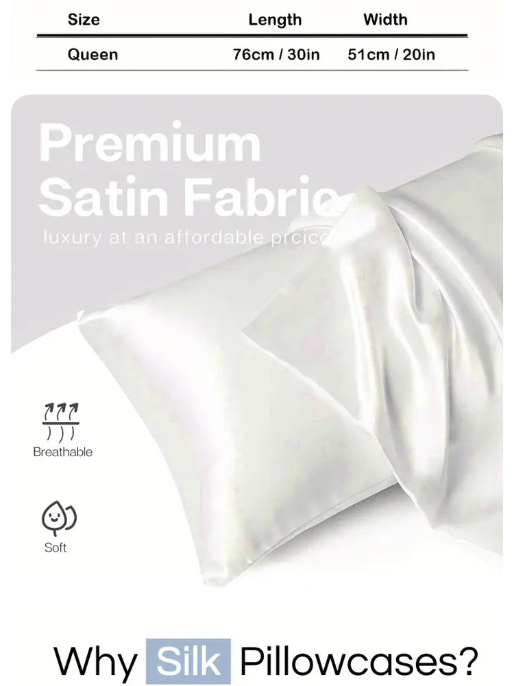 Silk Satin Pillowcase Set