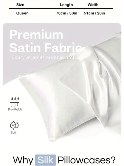 Silk Satin Pillowcase Set
