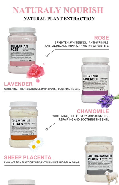 Rose Jelly Moisturizing Mask