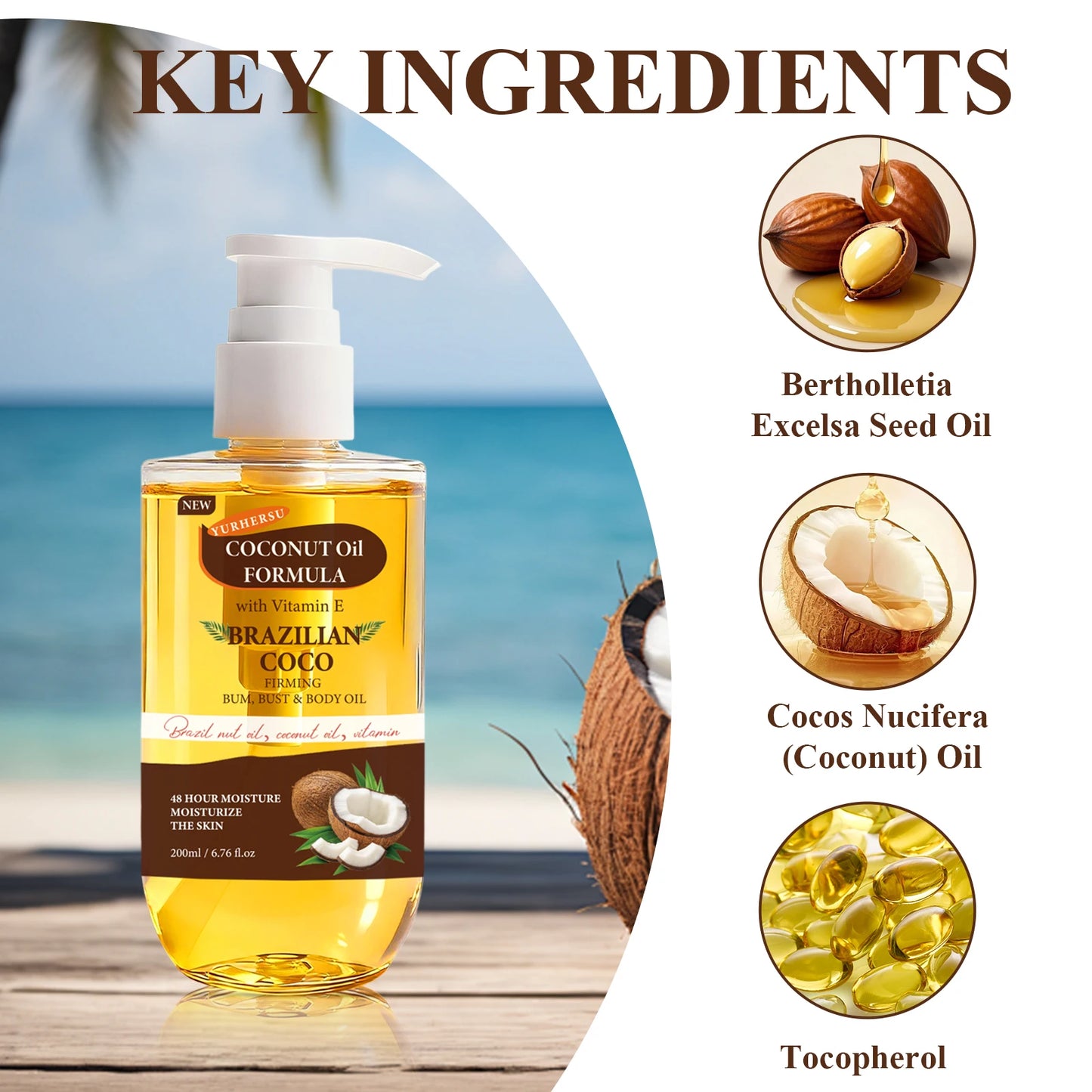 Organic Coconut Skin Oil