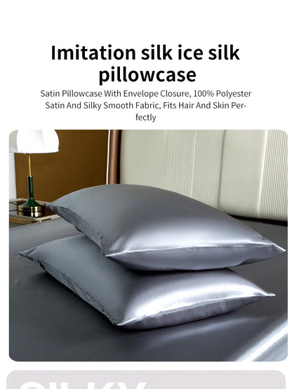 Silk Satin Pillowcase Set