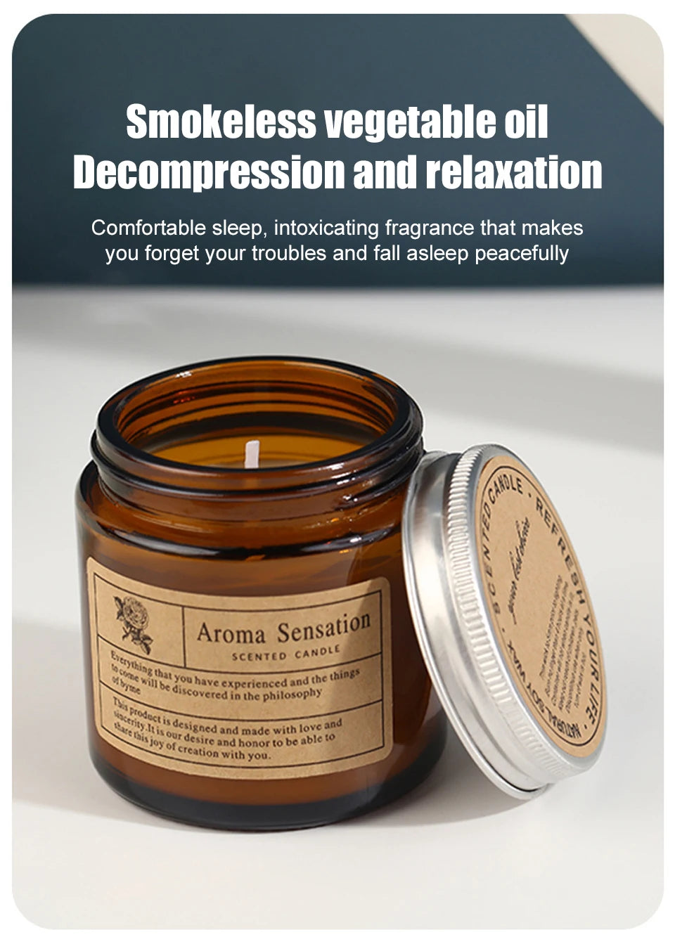 Aromatic Soy Wax Candle