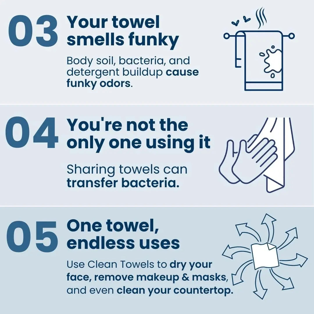 Clean Towels XL Face Towel