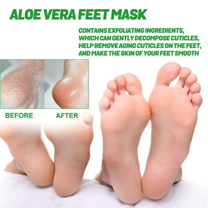 Aloe Vera Foot Mask