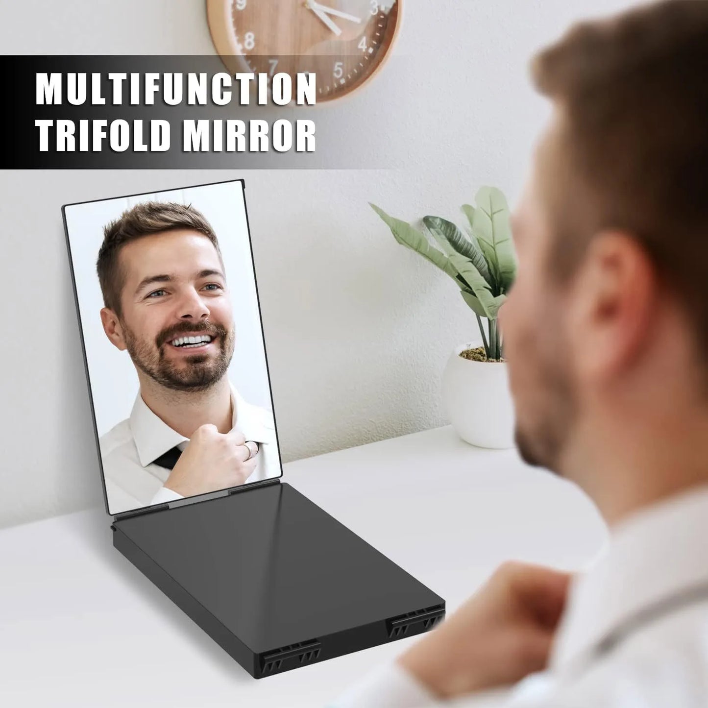 Trifold Compact Mirror