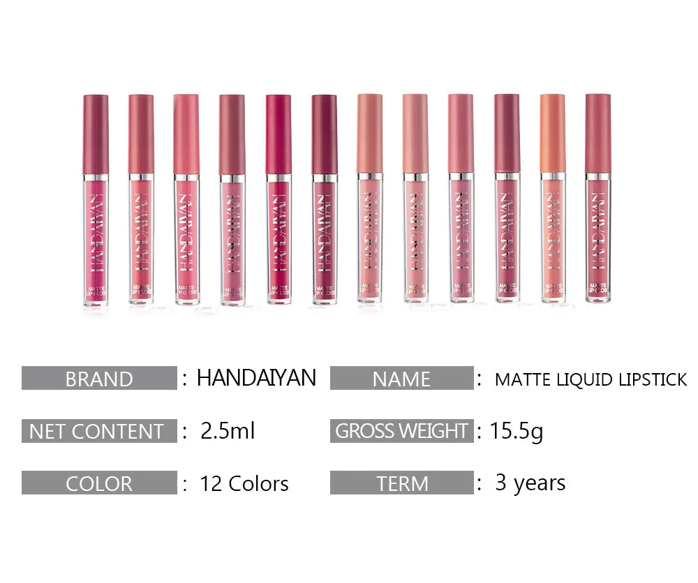 Matte Lip Gloss Set