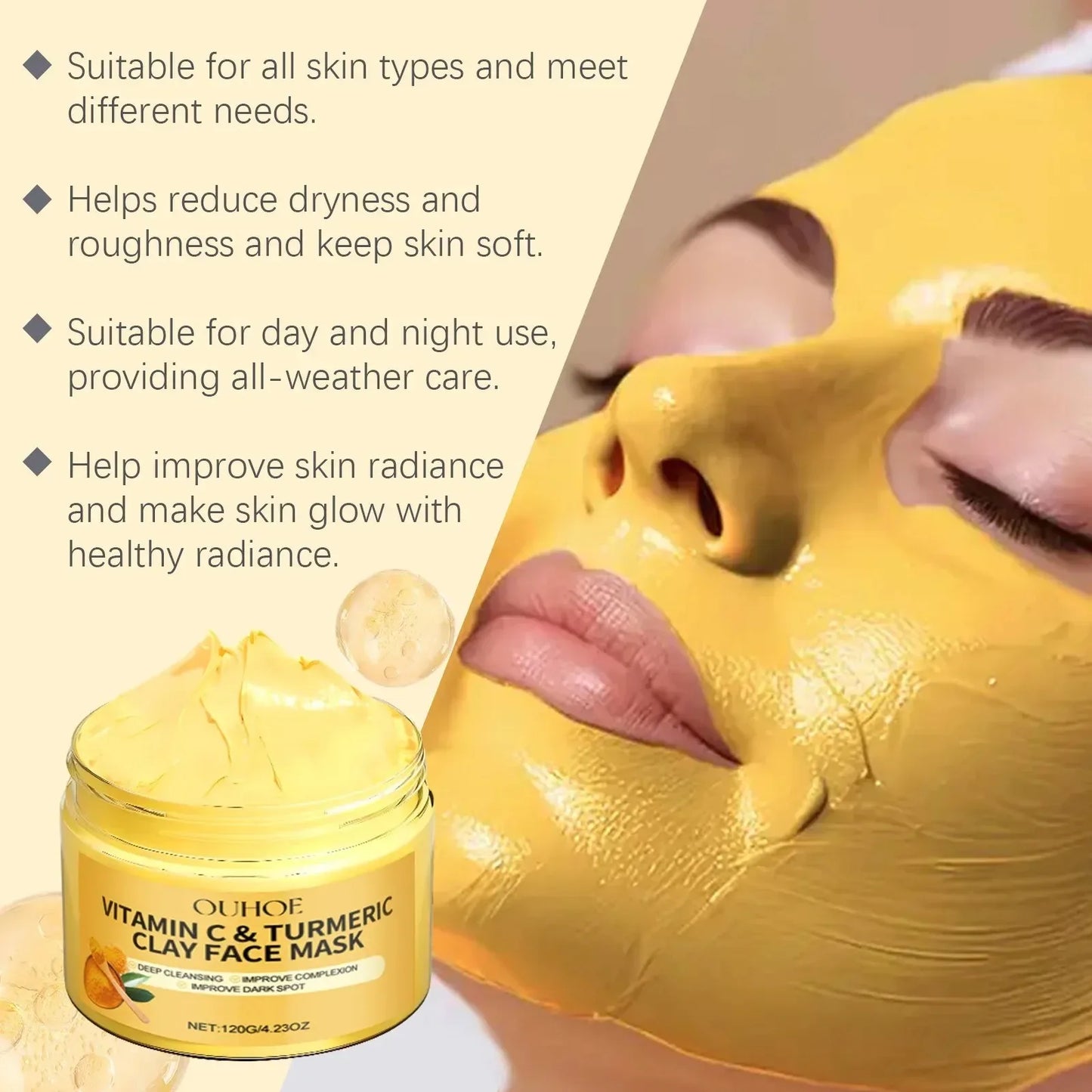 Vitamin C Turmeric Mud Mask