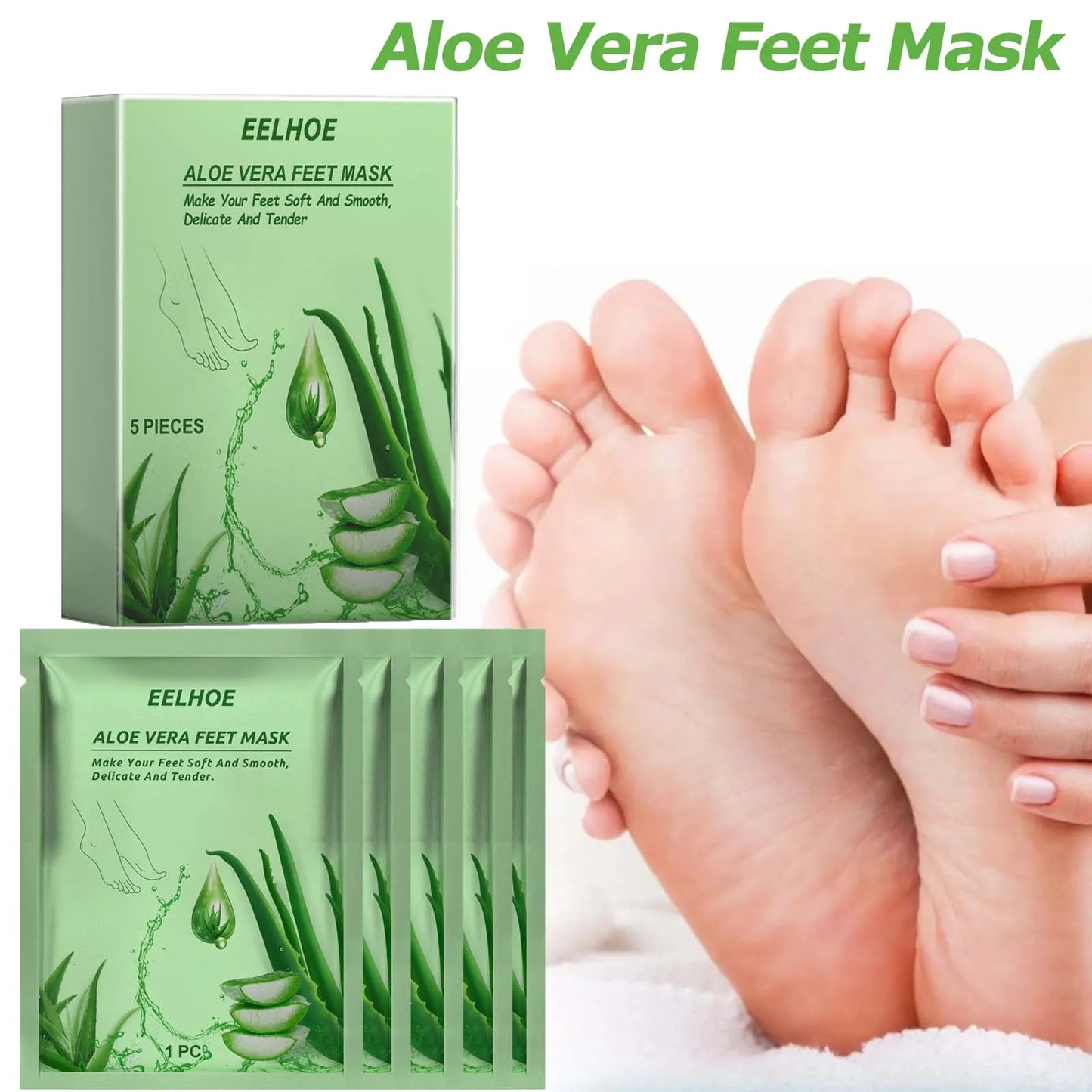 Aloe Vera Foot Mask