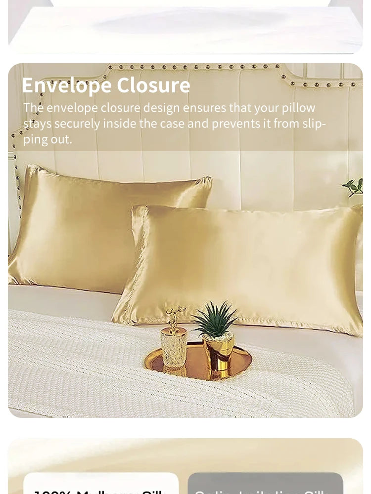 Silk Satin Pillowcase Set