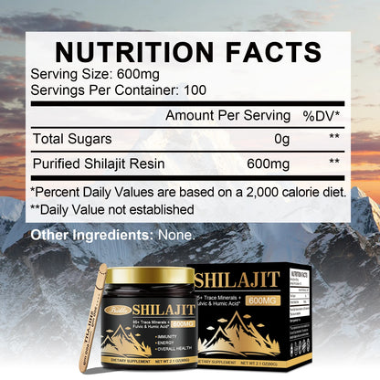Pure Himalayan Shilajit Resin