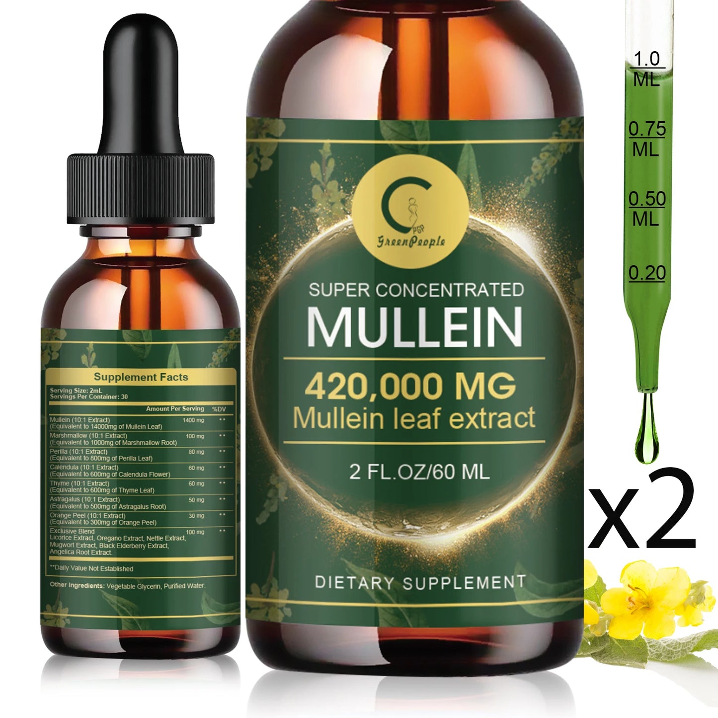 Mullein Lung Support Drops