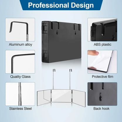 Trifold Compact Mirror