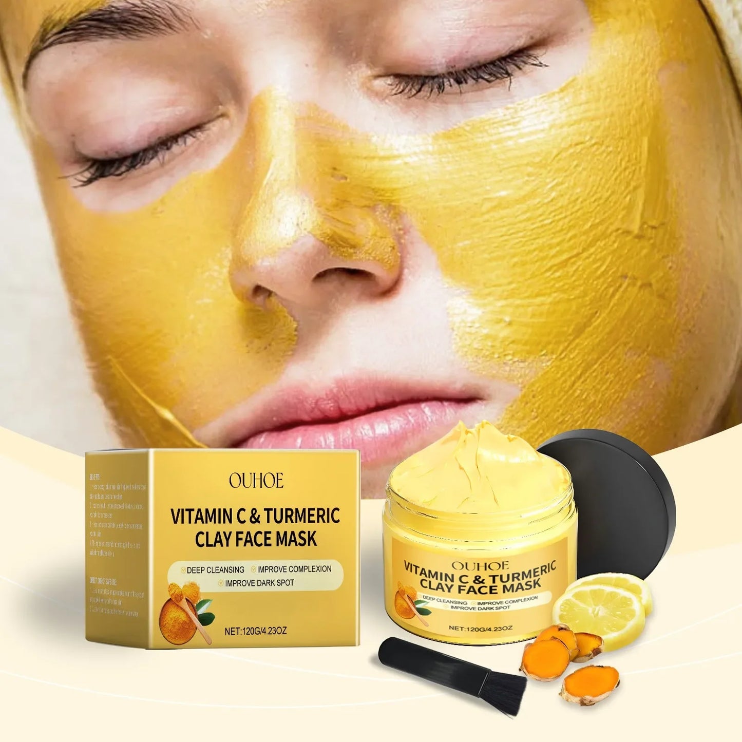 Vitamin C Turmeric Mud Mask