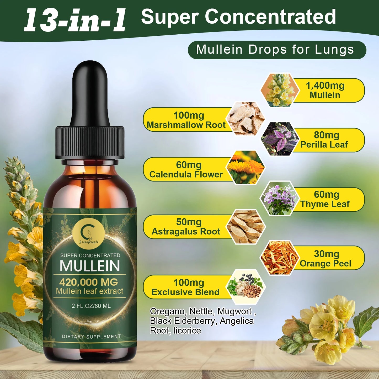 Mullein Lung Support Drops