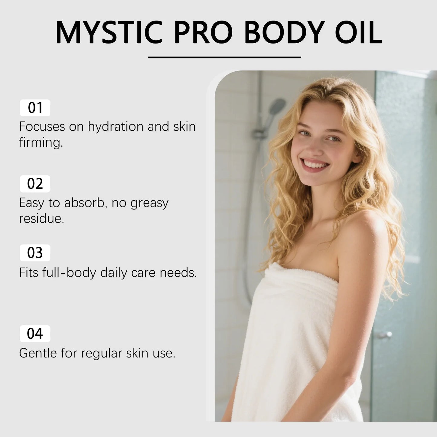 Firming Body Glow Oil