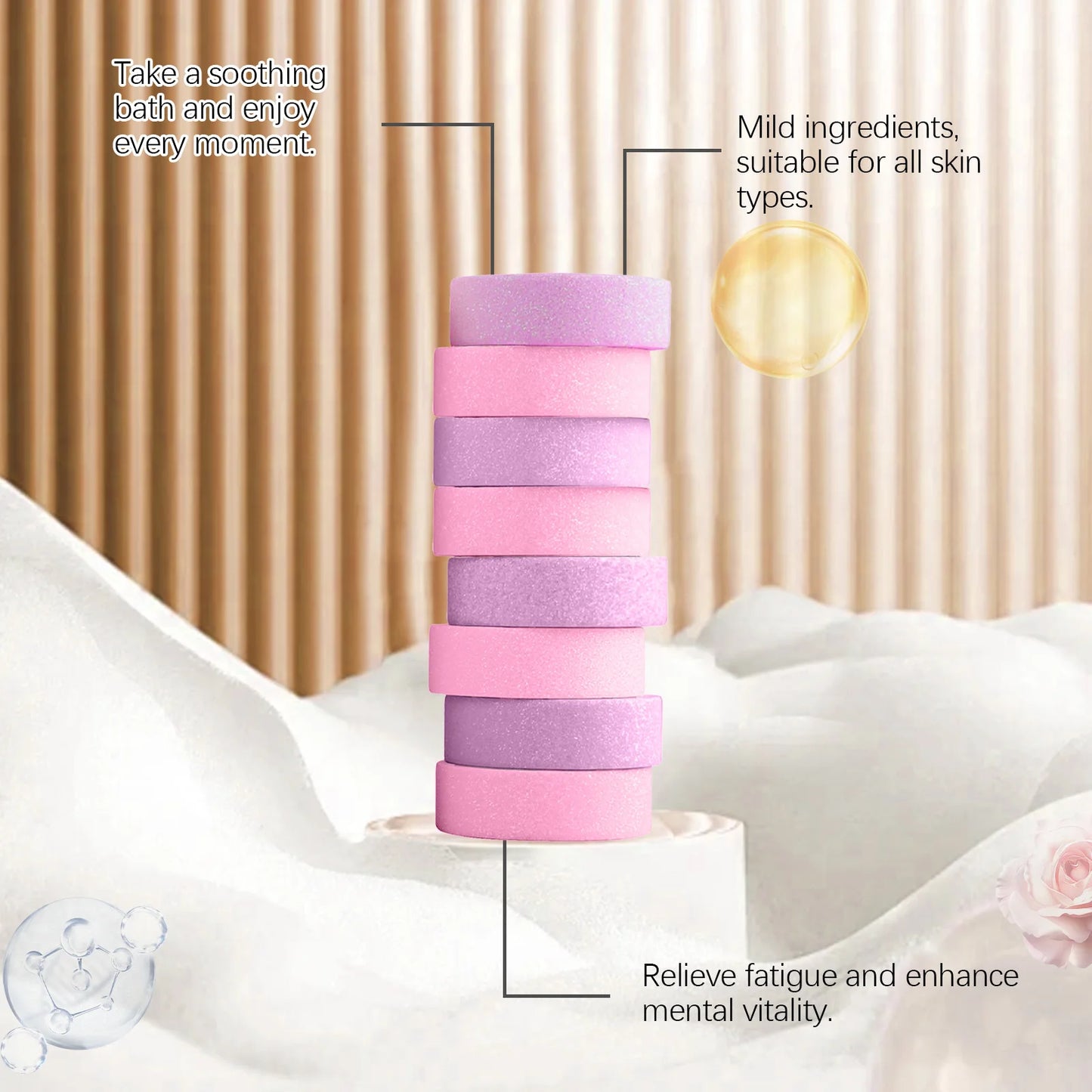 Rose Lavender Shower Steamers