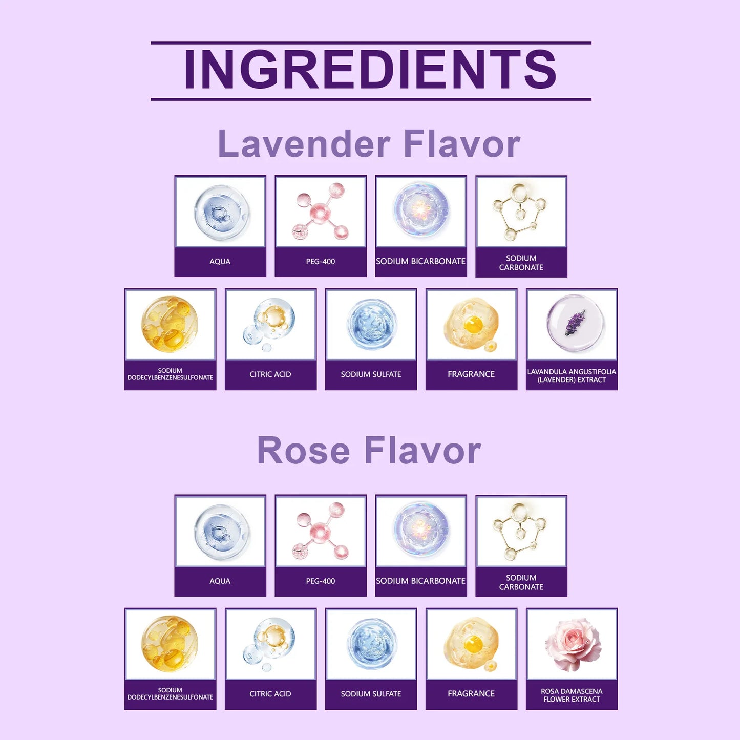 Rose Lavender Shower Steamers