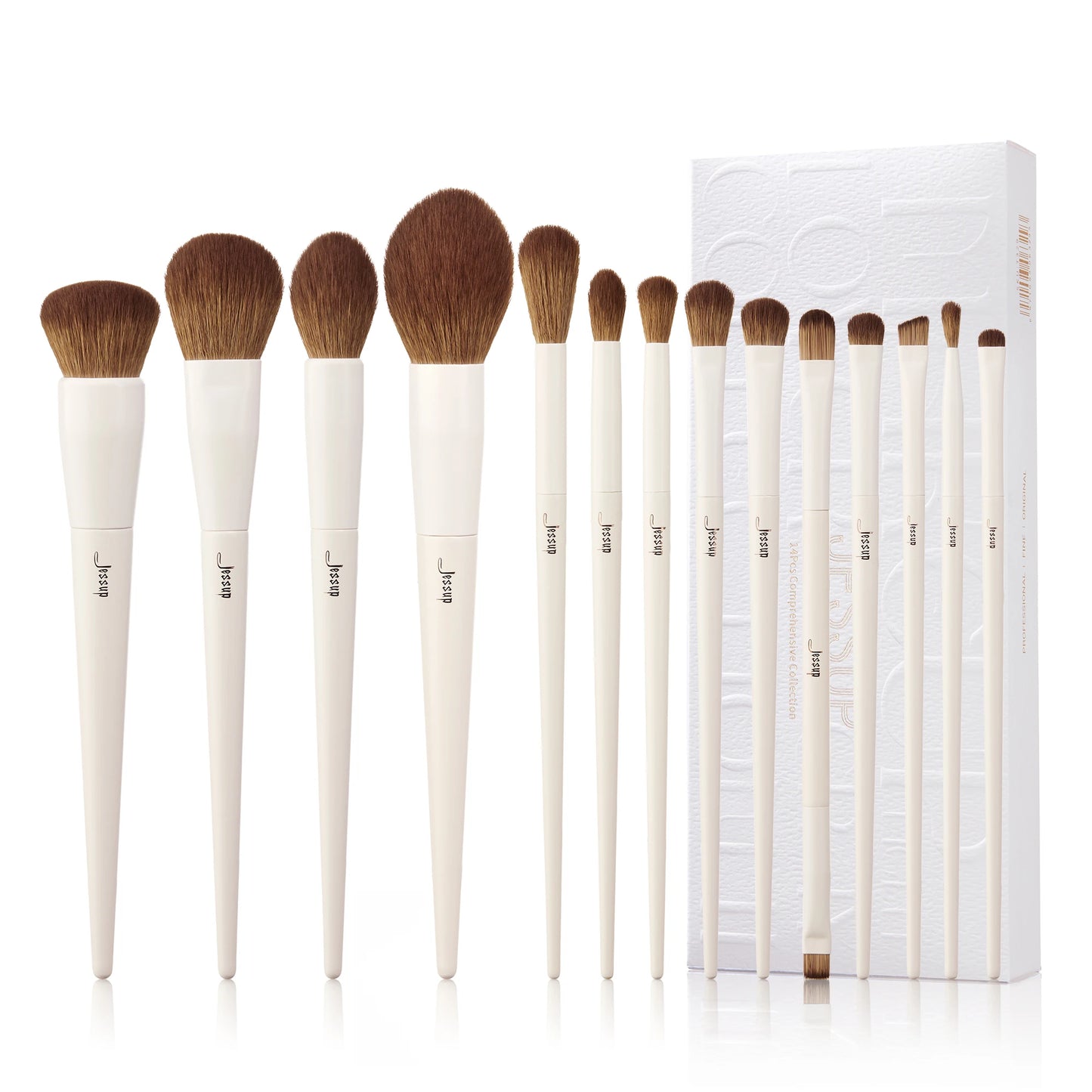 Jessup 14pc Makeup Brush Set